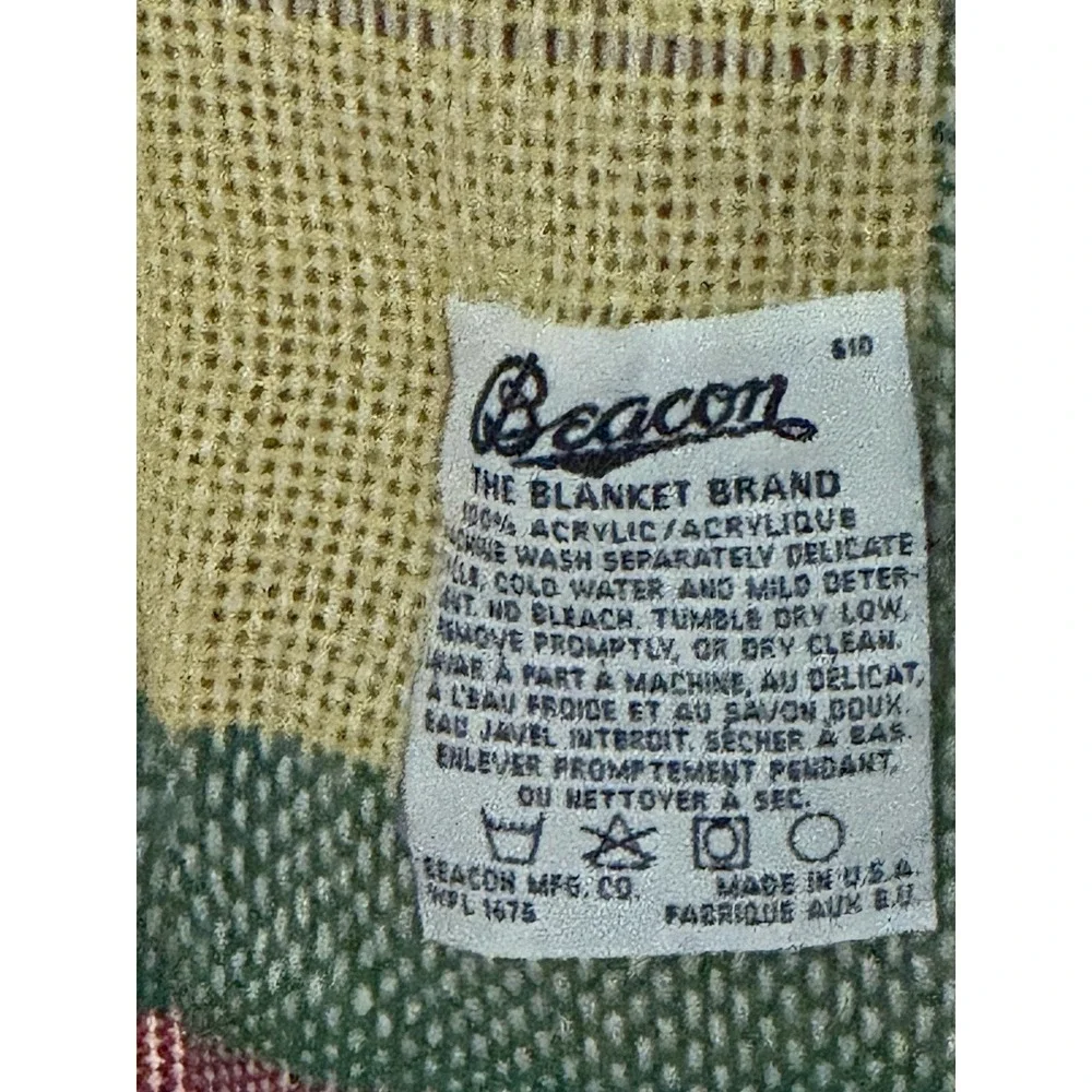 VTG Disney Goofy Gear Outfitters Tapestry Throw Blanket Camping Fishing 50x60